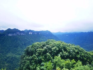山林远景自然风光