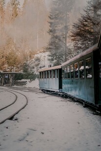 雪林复古观光小火车