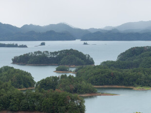 湖岛山水自然景观