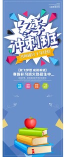 辅导班教育机构培训班招生海报