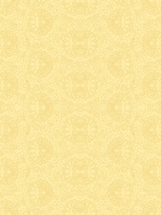 中国纹样 黄色背景 金色底纹