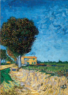 郊野田园风景油画