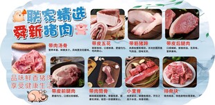 猪肉贴纸