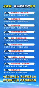 全民反诈宣传科普海报