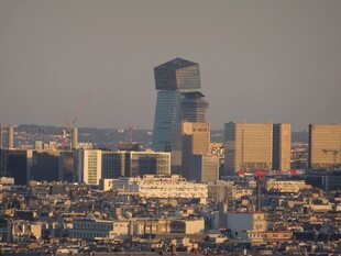城市建筑群远景