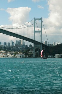 博斯普鲁斯大桥海景