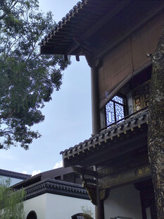 江南古建一隅风光