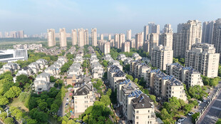 城市居住区航拍