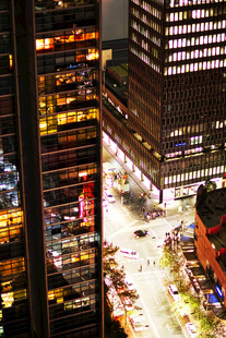 都市夜景高楼