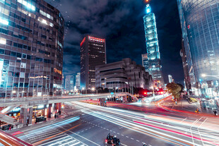 台北101城市夜景