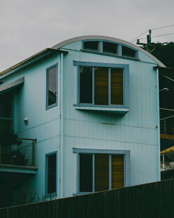 浅蓝双层独栋住宅