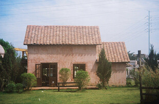 乡村小屋外景实拍