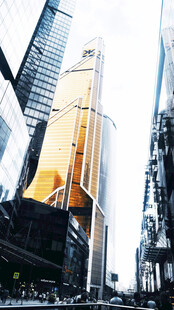 现代都市摩天建筑群