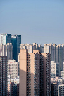 城市高层住宅建筑群