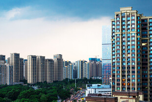 城市高层住宅建筑群
