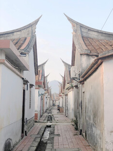 闽南古厝小巷街景