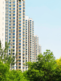 高层住宅小区外景