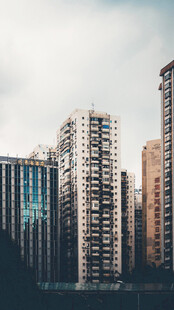 城市高层住宅建筑群