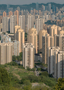 城市高层住宅建筑群
