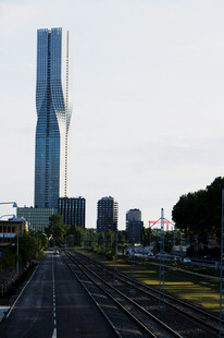 城市摩天大楼远景