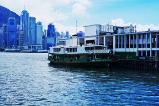 香港维港渡轮风光
