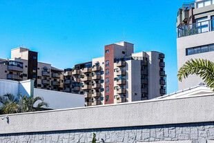 城市住宅建筑群景观