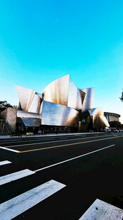 现代城市地标建筑街景