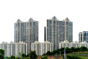 城市高层住宅建筑群