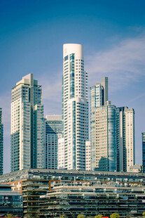 城市CBD摩天建筑群