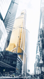 现代都市摩天大楼景观