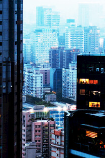 城市CBD高楼景观