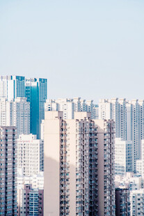 城市高层住宅建筑群