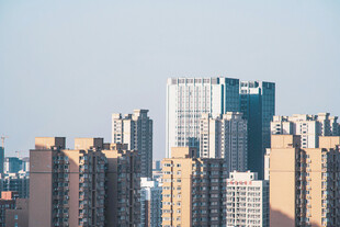 城市高层住宅建筑群