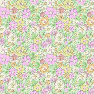 清新小碎花无缝图案