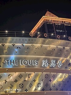 路易号游船夜景