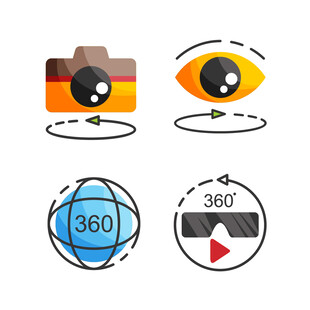 360度图标