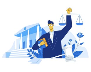 法律公平公正插图