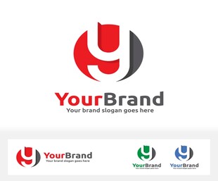 Y字母品牌logo设计