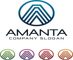 AMANTA创意品牌logo