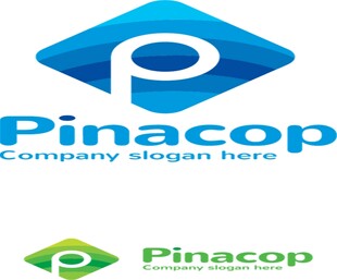 P字母品牌logo