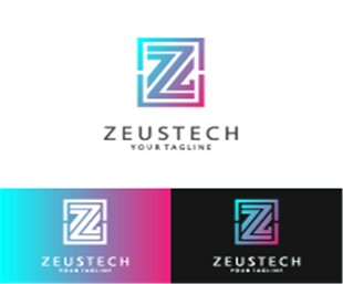 Z字母科技渐变logo