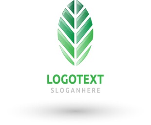 绿叶生态品牌logo设计