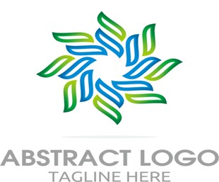 生态风抽象创意LOGO