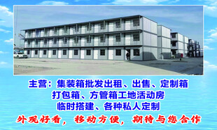 集装箱海报