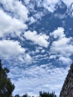 蓝天白云晴空美景