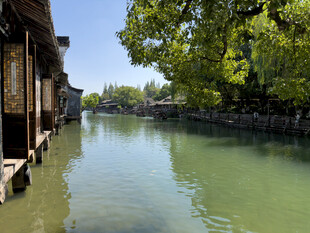 江南水乡河道风光