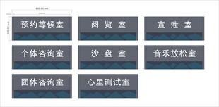 铝型材科室牌