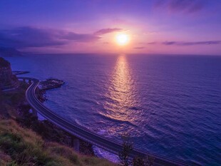 海边日落美景