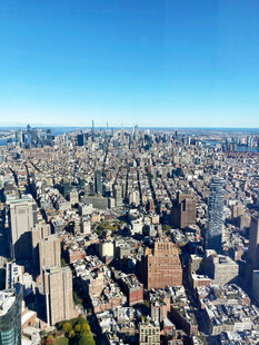 高空俯瞰城市全景风光