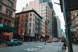 纽约曼哈顿街景
